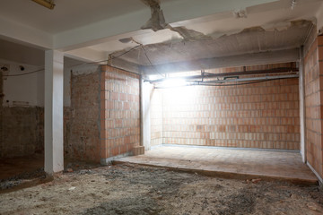 room in renovation