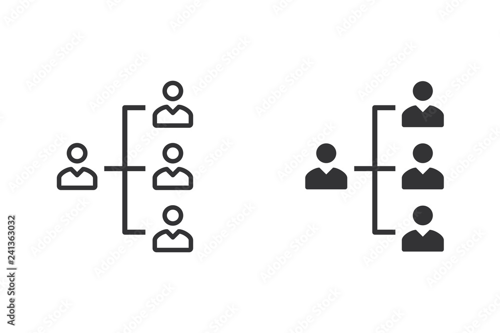Poster network vector icon for graphic and web design.