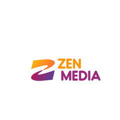 Zen media vector sign