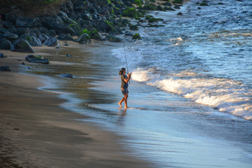 Kahana Beach, Maui, Hawaiian Islands
