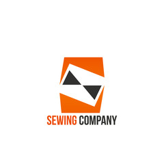 Creative sign for sewing company