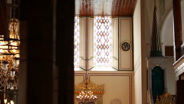 Istanbul Arap Mosque Interior 3