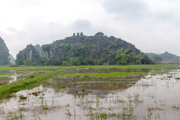 Hang Mua Temple Ninh Binh Province, Ha Noi Vietnam Dec 2018