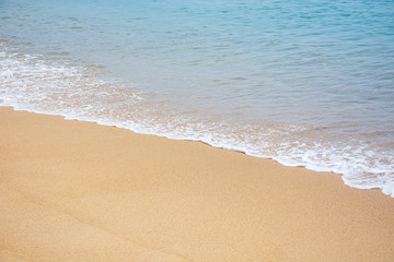 Beautiful sandy beach
