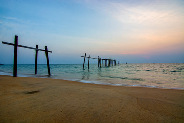 Pilai Bridge in Phangnga,Thailand.