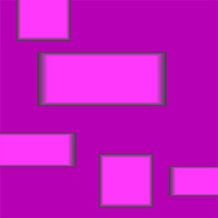 Abstract background with rectangles. Vector geometric abstraction