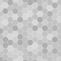Abstract honeycomb pattern. Geometric hexagons background. Vector