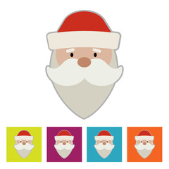 Santa Claus. New Year icon