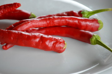 fresh red chilli