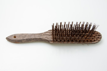 alte Holz Kratzbürste