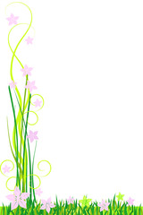 Frühling Ostern Briefpapier Hintergrund