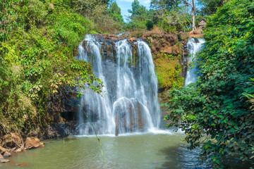 Kachanh waterfall travel destination in Banlung, Ratanakiri, Cambodia © fabio lamanna