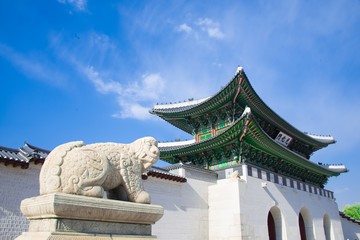 한국의 세계 문화 유산 동양 건축물 백그라운드 사진