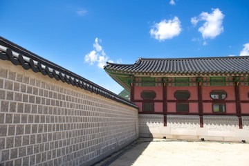 한국의 세계 문화 유산 동양 건축물 백그라운드 사진
