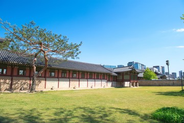 한국의 세계 문화 유산 동양 건축물 백그라운드 사진