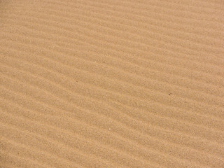 Fototapeta na wymiar Desert sand dunes pattern is a very beautiful natural background