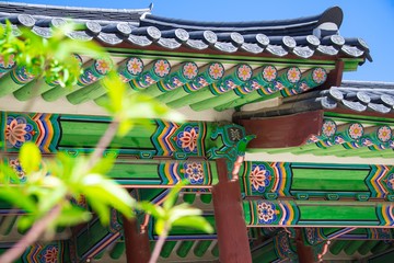 한국의 세계 문화 유산 동양 건축물 백그라운드 사진