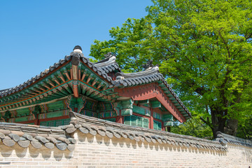 한국의 세계 문화 유산 동양 건축물 백그라운드 사진