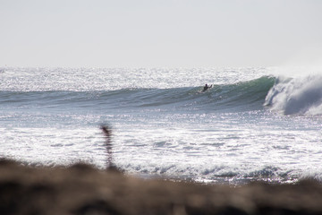 Last waves from 2018 in Gran Canaria, Canary Islands.