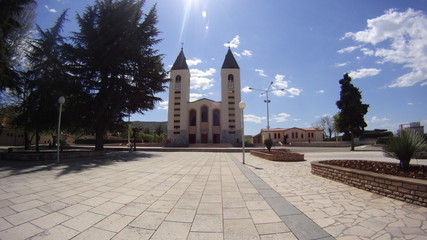Chiesa di Medgjugorje, città in Bosnia ed Erzegovina