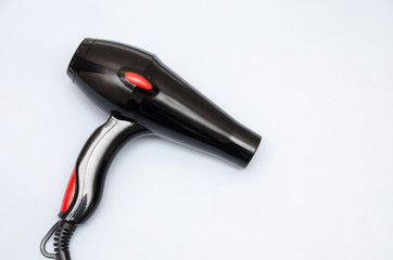 Hair dryer isolated on white background