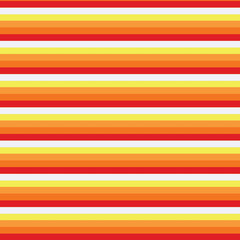 Retro Bright Colorful seamless horizontal stripes pattern