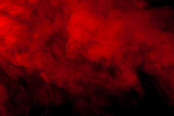 red smoke on a black background for wallpaper
