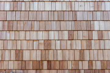 Wooden shingles