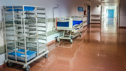 Hospital corridor