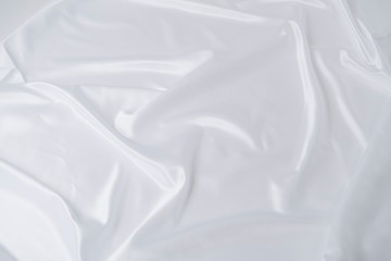 シルク サテンの生地