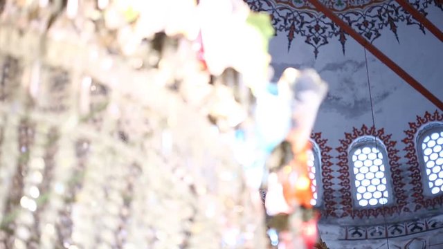Edirne Ottoman Magnificent Selimiye Mosque Interior Detail