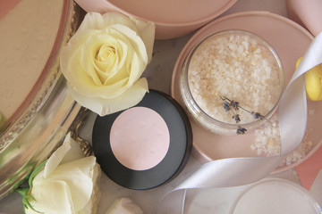 Aromatic sea salt for bath