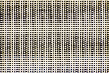 Construction protective mesh against dust and debris. Beige background.