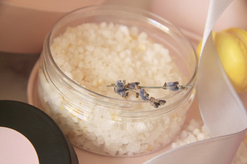 Aromatic sea salt for bath