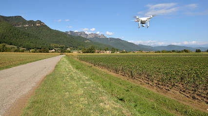 Dron y paisaje