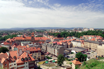 Fototapeta na wymiar Panorama of Klodzko