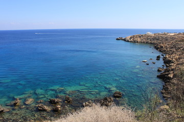 Fototapeta na wymiar Cyprus seascape