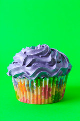 cupcakes on a bright background, birthday, party