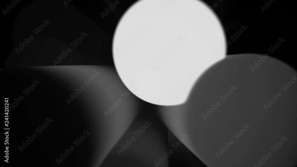 Poster defocused particle form abstract animated dark background. abstract energy effect for your presentat