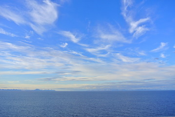 Obraz premium Mitternachtssonne Spitzbergen Norwegen