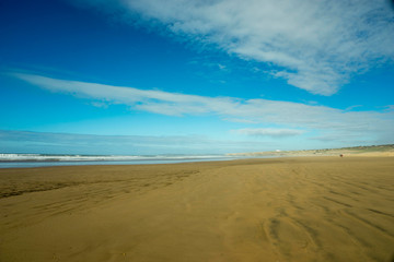 beach of Kaouki on the atlantic coast of the Morocco