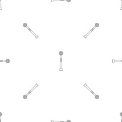 Head of electric toothbrush icon. Outline illustration of head of electric toothbrush vector icon for web design isolated on white background