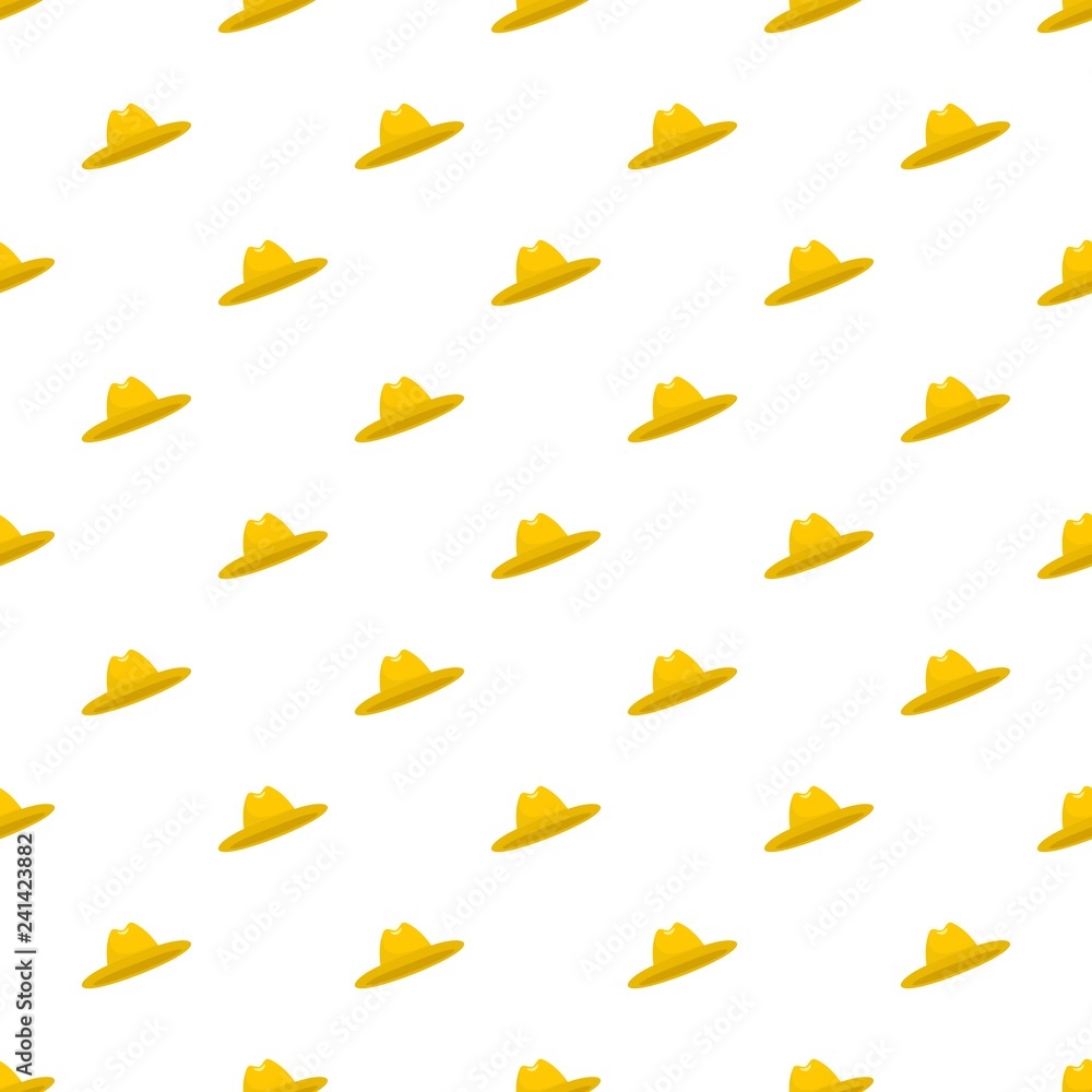 Aufkleber garden hat pattern seamless vector repeat for any web design
