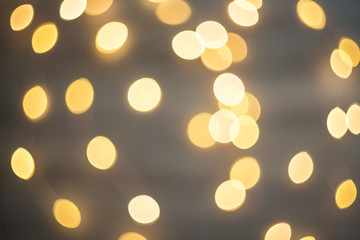 Obraz premium Valentine's Day. abstract heart of bokeh. beautiful red heart background