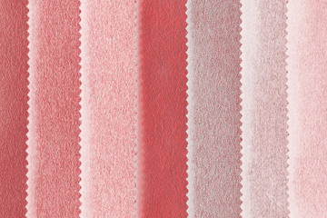 Elegant red textile background. Silk cloth texture. Fabric pattern.