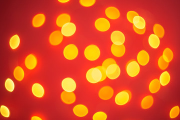 Valentine's Day. abstract heart of bokeh. beautiful background