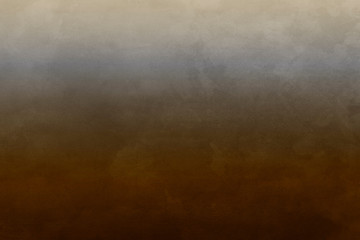 Gold luxury ink and watercolor textures on white paper background. Paint leaks and ombre effects. Hand painted vintage texture.