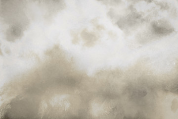 Naklejka premium Gold luxury ink and watercolor textures on white paper background. Paint leaks and ombre effects. Hand painted vintage texture.