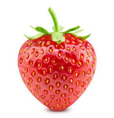 Strawberry isolated on white
