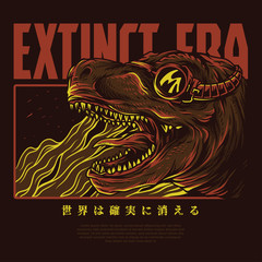 Extinct Era Illustration